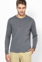 FREECULTR Grey Henley T Shirt