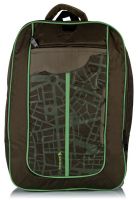 Fastrack AC003NGR01AB Nylon Green Laptop Backpack
