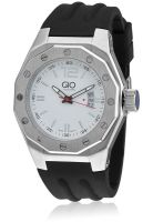 Gio Collection Gio G0032-01 Black/White Analog Watch