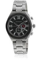 Giordano 1549-44 Silver/Black Chronograph Watch