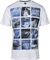 Huetrap Graphic Print Men's Round Neck White T-Shirt