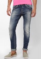 Jack & Jones Blue Slim Fit Jeans (Glenn)