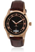 Klaus Kobec Eiffel Kk-20004-02 Brown/Black Analog Watch