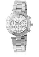 Lee Cooper Lc-1310L Silver/Silver Chronograph Watch