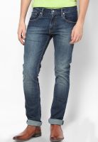 Levi's Blue Regular Fit Jeans (504)