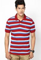 Levi's Red Striped Polo T-Shirts