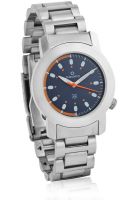 Maxima 04822CMGS Silver/Blue Analog Watch
