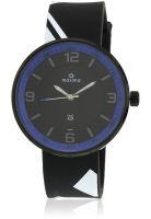 Maxima E-28450Pagb Two Tone/Black Analog Watch
