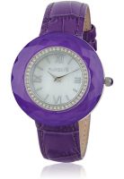 Playboy Bpb-0011-E Purple/Silver Analog Watch