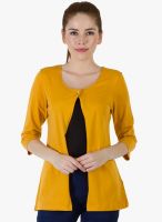 Rigo Yellow Solid Shrug