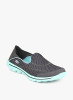 Skechers Go Walk 2-Convertible Grey Sporty Sneakers