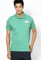 TBASE Green Polo T-Shirt