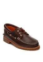 Timberland 3 Eye Classic Lug Brown Boat Shoes