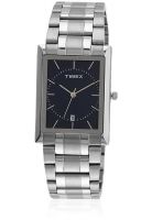 Timex Fashion Silver/Blue Analog Watch