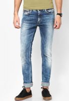 Tommy Hilfiger Aveley Destructed Stretch Slim Fit Jeans