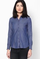 Wrangler Full Sleeve Blue Shirts