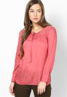 Wrangler Pink Full Sleeve Shirt