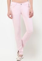 Yepme Solid Pink Jeans