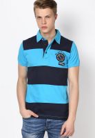 s.Oliver Aqua Blue Polo T-Shirt