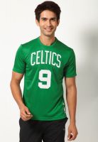 Adidas Rajon Rondo Celtics Smr Rn Poly Gmt Green Round Neck T-Shirt
