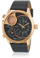 Daniel Klein Dk10093Rglblu-Black Analog Watch