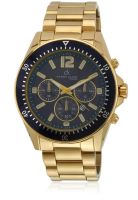 Daniel Klein Dk10181-6 Golden/Blue Analog Watch