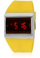 Fluid Ft101-Yl01 Yellow/Black Digital Watch