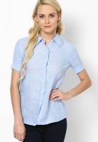 Hapuka Blue Solids Shirt