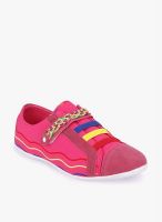 MB Collection Pink Casual Sneakers