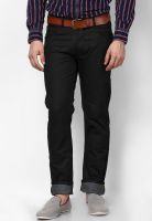 Peter England Black Slim Fit Jeans