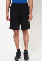 Puma Black Solid Fundamentals Shorts