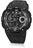 Q&Q M075J001Y Black/Grey Digital Watch