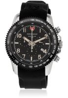 Swiss Eagle Se-9044-01 Black Chronograph Watch