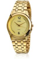 Timex Classics Ti000bq0800 Gold Analog Watch