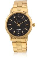 Timex G908 Golden/Black Analog Watch