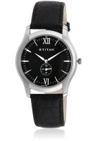 Titan Classique 1616Sl01 Black Analog Watch