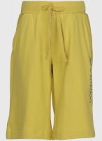 United Colors of Benetton Yellow Shorts