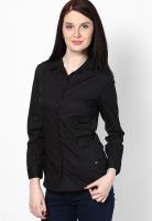 Wrangler Black Full Sleeve Shirt