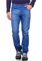 Yepme Blue Solid Regular Fit Jeans