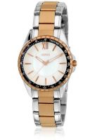 Aspen Ap1574 Two Tone/White Analog Watch