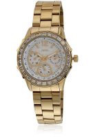 Aspen Ap1796 Golden/White Chronograph Watch