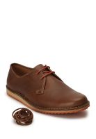 Clarks Maxim Flow Brown Loafers