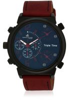 Daniel Klein Dk10103-7 Red/Black Analog Watch