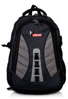F GEAR 15 Inches Cannon Black Navy Blue Laptop Backpack