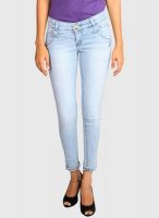 Fungus Blue Solid Jeans