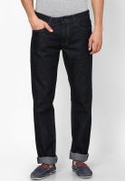 Gas Black Morris Zip Slim Fit Jeans