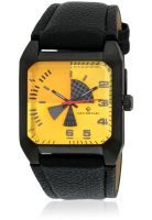 Giani Bernard Formula I Gbm-03H Black/Yellow Analog Watch