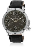 Giani Bernard Gauge Gb-105 Black/Silver Analog Watch