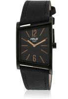 Helix 10Hg02 Black/Black Analog Watch