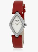 Helix Ti020hl0000-Sor Red /Silver Analog Watch